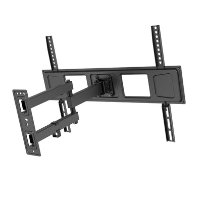 ProperAV Swing Arm Tilt & Swivel 37" - 70" TV Bracket (35kg Capacity / VESA Max. 600x400) - Black